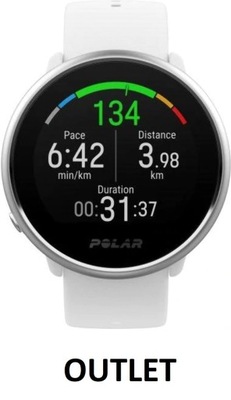 Zegarek SPORTOWY Smartwatch Polar Ignite fitness z GPS BIAŁY