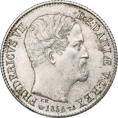 Dania, Frederik VII, 16 Skilling Rigsmont, 1856, C