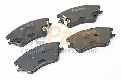 ZAPATAS DE FRENADO HYUNDAI ATOS PRIME 01.02/ PARTE DELANTERA  