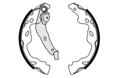 Brembo тормозные колодки тормозные kpl. задняя citroen c1, c1 i фото №1