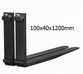 Widły do wózka widłowego. Klasa IIA 100x40x1200mm