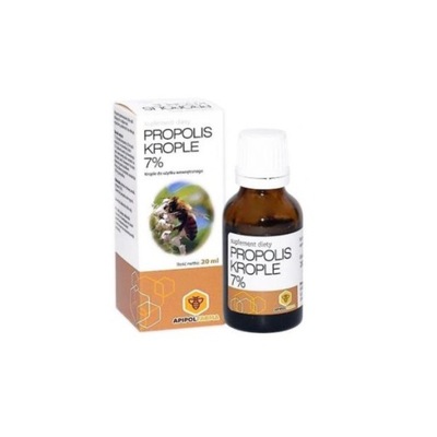 Apipolfarma propolis krople 7% 20 ml | apipolfarma