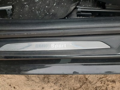 Накладки пороговые накладки bmw f20 sport комплект фото №1