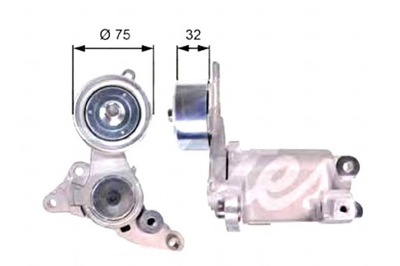 Gates ролик натяжителя toyota dyna 3.0 d4d kd_. ly фото №1