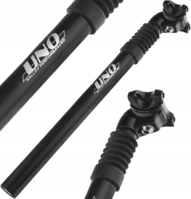 UNO SZTYCA AMORTYZOWANA 27,2x350 mm czarny mat