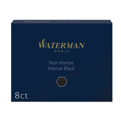 Naboje Waterman czarne
