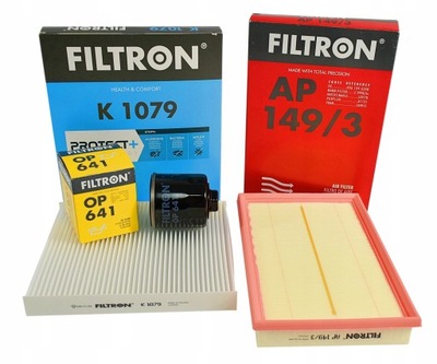 FILTRON JUEGO DE FILTROS VW POLO 9N 1.4 16V 01-08 SEAT CORDOBA 1.4 16V  