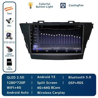 PARA TOYOTA PRIUS PLUS ALPHA 2012 - 2015 RADIO DE AUTOMÓVIL MULTIMEDIALNA NAVEGACIÓN GPS  