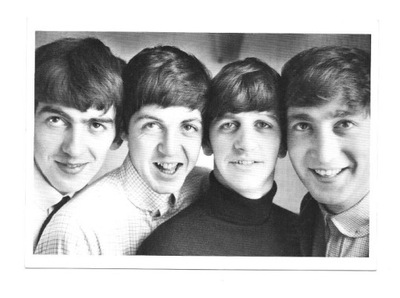 Pocztówka - N. Parkinson, The Beatles, 1964 ...