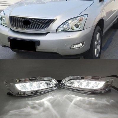 DRL LUZ FAROS ANTINIEBLA PARTE DELANTERA DE PARAGOLPES PARA LEXUS RX300 RX330 RX350 2003-2009  