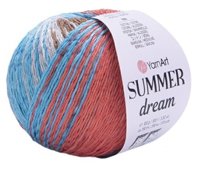 Włóczka Yarnart Summer Dream 100g kol 4311