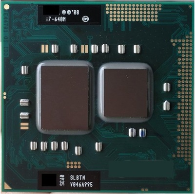 Nowy Procesor INTEL Core i7 640M Socket G1 (rPGA988A) Procesor Laptopowy