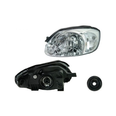 Фара лампа левый hyundai accent 02-06 фото №1