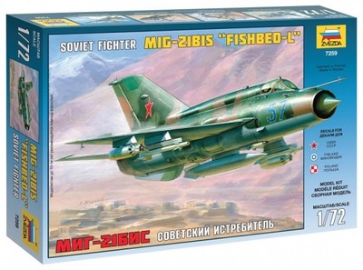 1:72 Soviet Fighter MIG-21 bis Fishbed-L