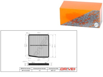 ФІЛЬТР КАБІНИ VOLVO S80 I 00-03 STANDARD DRIVE+