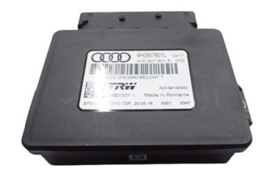 ^^ audi a7 4g блок керування гальма ручного 4h0907801l фото №1