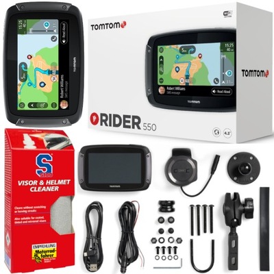 TomTom Rider 550 Nawigacja