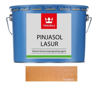 Impregnat do drewna Tikkurila Pinjasol Lasur 2,7L: TVT 5054 PL (ZŁOTY DĄB)