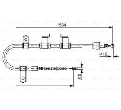 BOSCH LYNAS STABDŽIO 1 987 482 223 