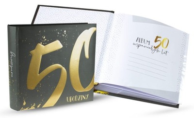 Album fotograficzny 50 urodziny Passion Cards HAW-002