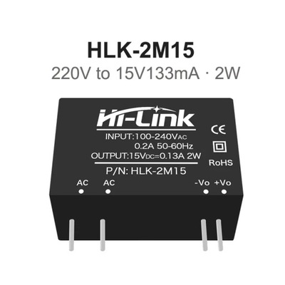 HLK-2M03 HLK-2M05 HLK-2M09 HLK-2M12 HLK-2M15 HLK-2M24 AC DC МИНИ МОДУЛЬ фото