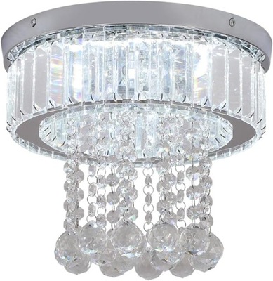 Lampa sufitowa Plafon Żyrandol kryształowy wisząca Kryształ