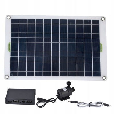 JUEGO SOLARNEJ DE BOMBA WODNEJ 50W PANEL 800L/H 12V  