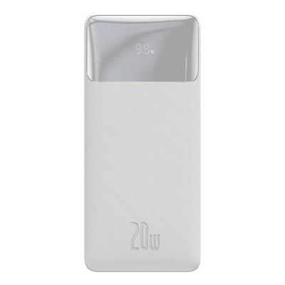 Baseus Bipow powerbank z szybkim ładowaniem 20000mAh 20W biały (Overseas Ed