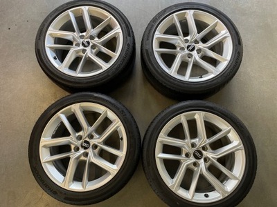 WHEELS LATO TIRES ALLOY WHEELS (TITANIUM) AUDI A5 B9 8W A4 245/40/R18 HANKOOK 93Y  