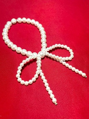 SPINKA upięcie MAGNETYCZNA UPINACZ do firan PERŁY