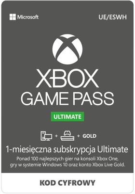 Subskrypcja Xbox Game Pass Ultimate 90 dni - 3 kody