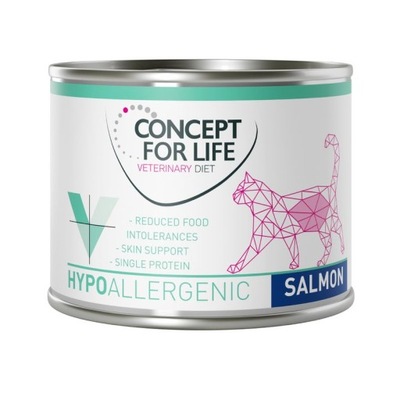 Concept for Life Veterinary Diet Hypoallergenic, łosoś 185g