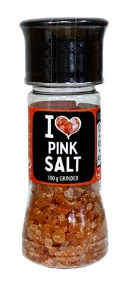 Sól himalajska różowa młynek I LOVE 100 g