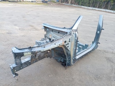 Porsche cayenne 9y0 9y чверть ліва лівий перед лонжерон блок двигуна поріг фото №1