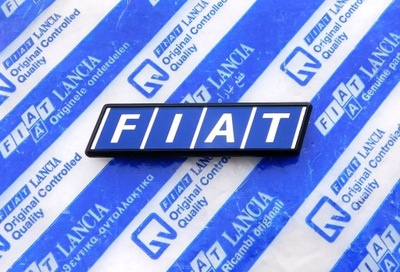 NAUJA EMBLEMA ŽENKLELIS LOGO UŽRAŠAS FIAT 126P 126 BIS ORIGINALUS 