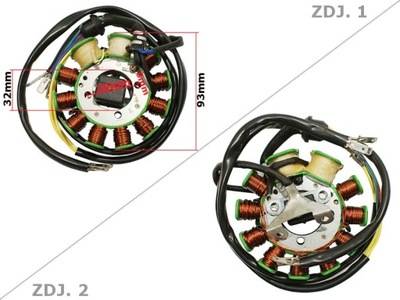 ISKROWNIK STATOR CG 200/250CC 11 CEWEK