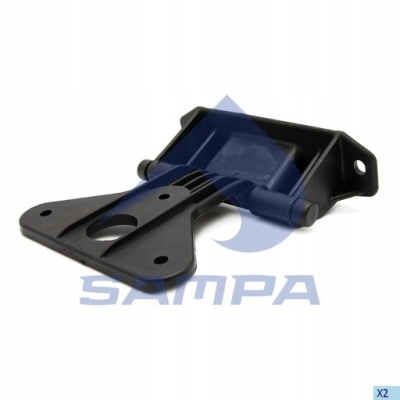 Петля решётка l/p iveco tector sampa фото №1