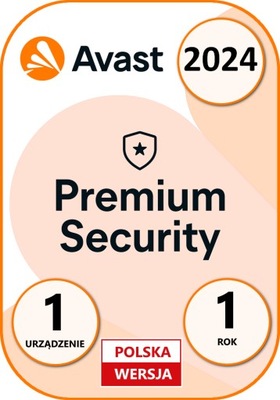 Avast Premium Security PL 1 PC / 1 Rok (Antywirus)