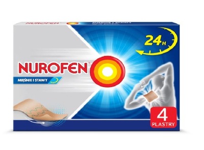 Nurofen Mięśnie i Stawy 200 mg plaster leczn 4 szt