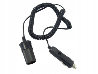 Przedłużacz do роз'єм прикурювача na kablu 3m 12v фото №1