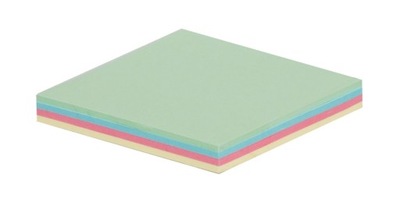 Karteczki samoprzylepne Tres pastel 75 x 75mm 100K