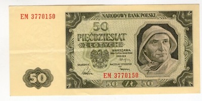 50 złotych 1948 EM