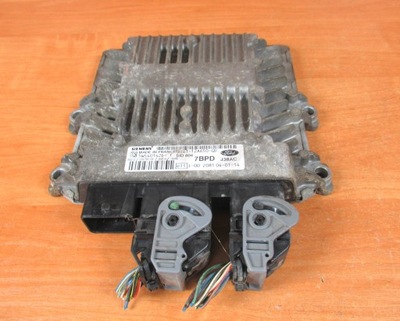 Бортовой компьютер двигателя ford fusion 1,4 tdci 5ws40142d-t фото №1