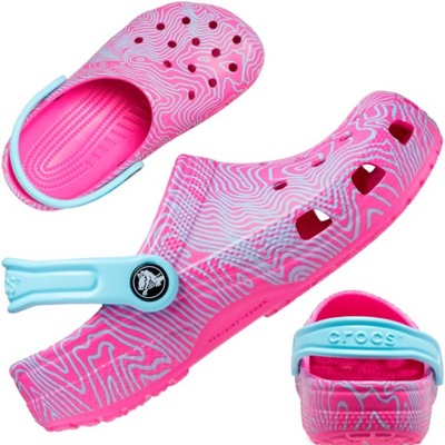 CROCS CHODAKI KLAPKI DZIECIĘCIE MŁODZIEŻOWE PIANKOWE LEKKIE WYGODNE r 38/39