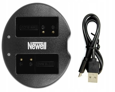 Ładowarka dwukanałowa Newell SDC-USB DMW-BLC12