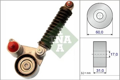 INA 533010710 TENSOR CORREA  