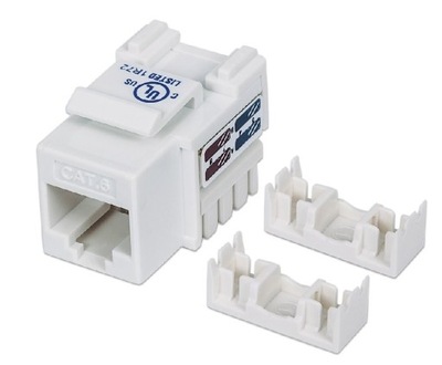 Moduł Keystone RJ45 UTP Cat 6 Biały Intellinet
