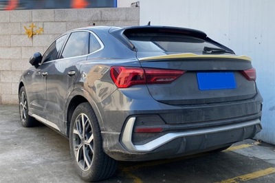 AUDI Q3 SPORTBACK 2019+ SPOILER AL TAPA DE MALETERO BRIDA ABS NEGRO COLOR SOBMART  