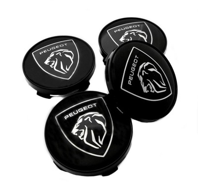 PEUGEOT CUP NUTS ZNACZKI KAPSLE FOR ALUFELG 60MM  