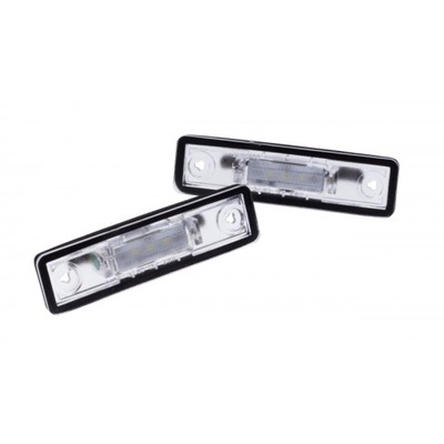 LUCES DIODO LUMINOSO LED RETROILUMIACIÓN TABLAS REJESTRACYJNEJ OPEL EINPARTS EP33  